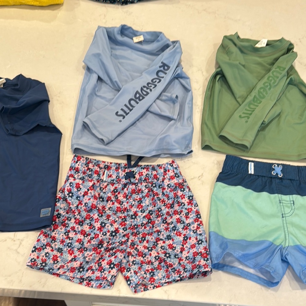 RuggedButts Boys Swimwear lot 3T